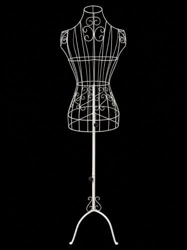 Decorative Metal Dress Form Mannequ