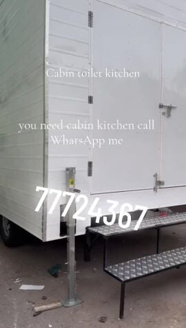 Cabin toilet kitchen