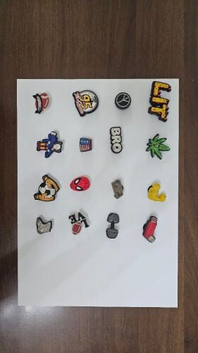 16 Pcs Authentic Crocs Jibbitz