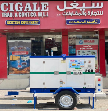 Generator for Rent Sale Services