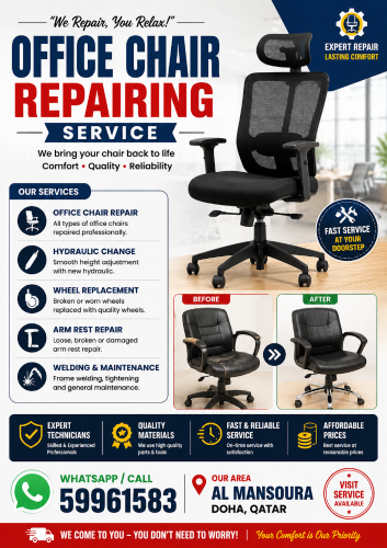 office chair repairing service