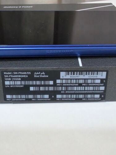 Z Fold 7 512GB Navy