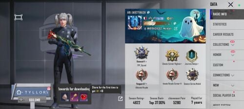 pubg  id for sale