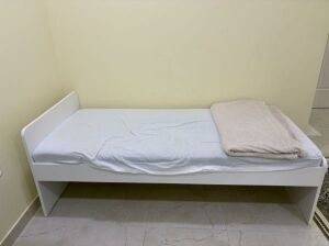 IKEA single bed with mattress