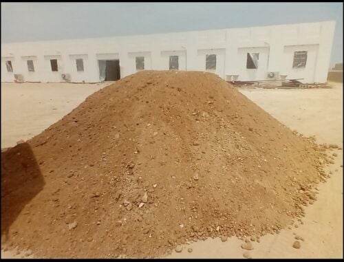 يوجد لدينا توريد وتركيب الطين زرا