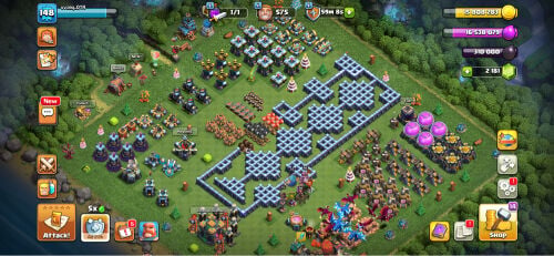 clash of clans  account for sell 