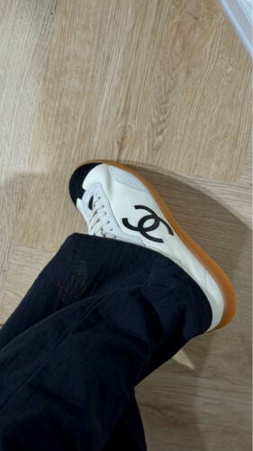 COCO trainers Embossed suede calfsk