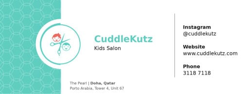 Barber and hairdresser for kids