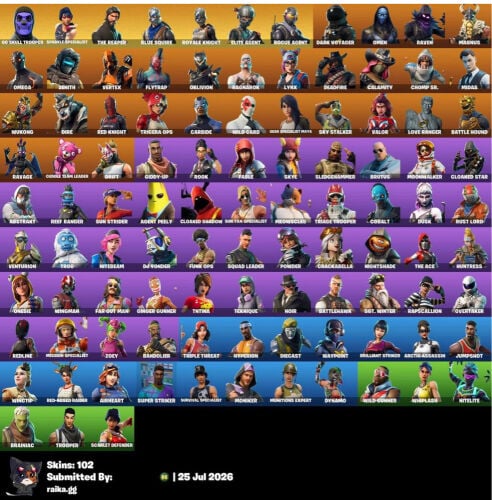 Og skull trooper Fortnite account