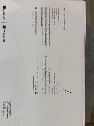 Microsoft Surface 11PRO 1TB 32GBRAM