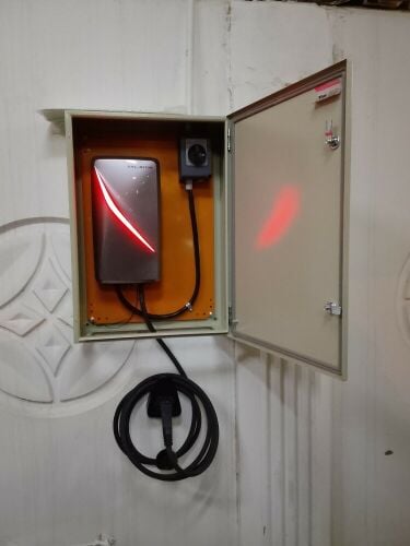 all electric cer charger installati