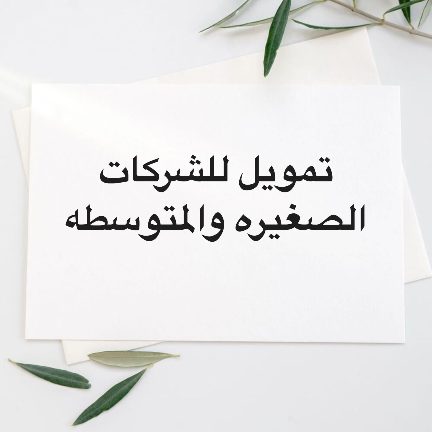 تمويل للشركات الصغيره والمتوسطه 