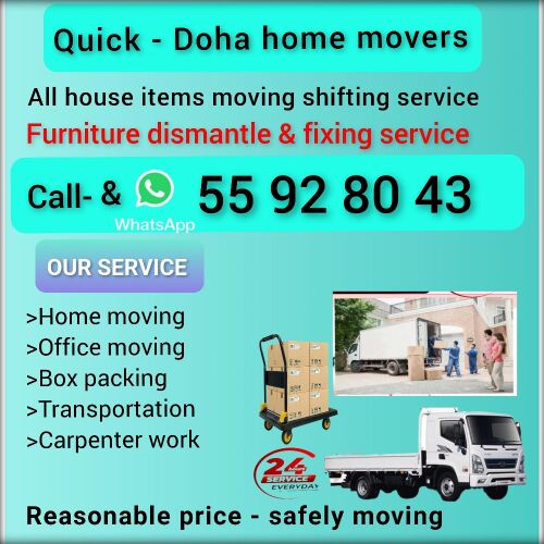 DOHA movers call 55928043