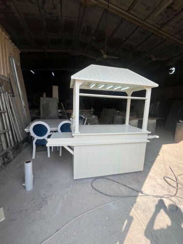 Sweets and coffee cart