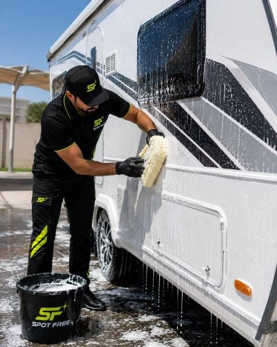 Caravan wash anywhere in doha