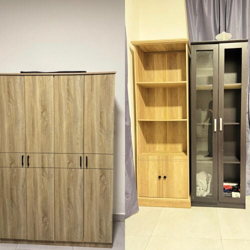 Wardrobe + 2 shelves 