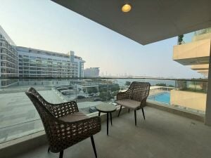 BALCONY SEA VW 1BR - LUSAIL MARINA