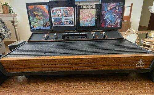The first-generation Atari 2600
