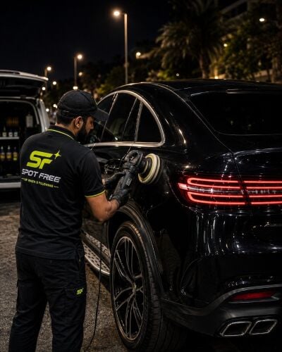 Car exterior polish and wash at hom