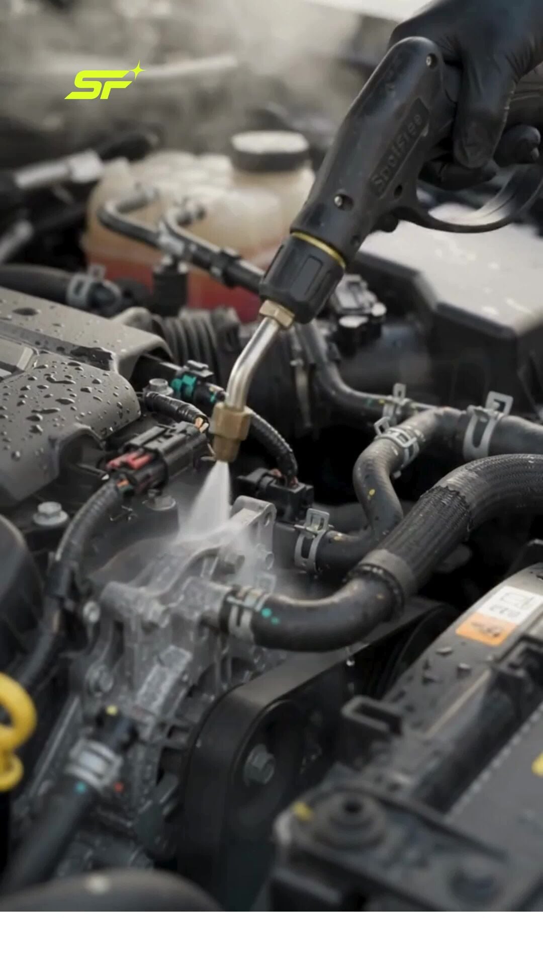 car exterior steam cleaning