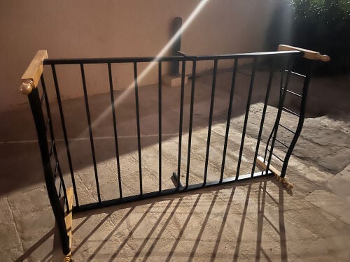 New Steel Bed with Mattress 