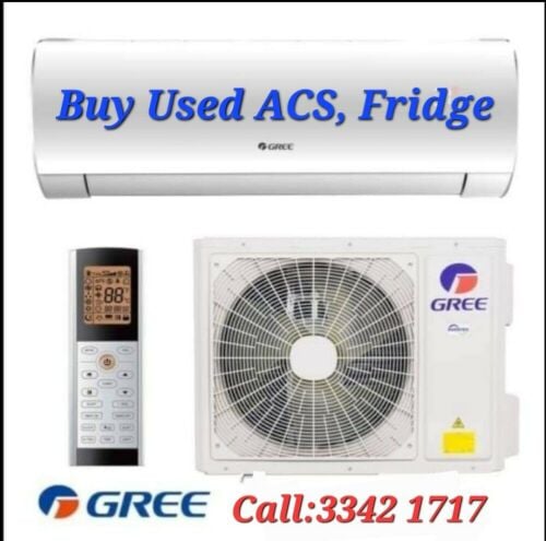 We buy used acs split, window acs