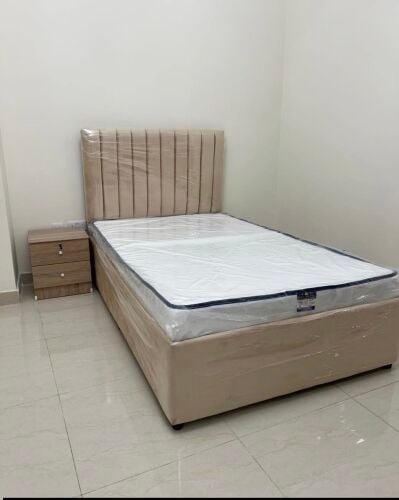 Single bed, mattress, cabinet avail