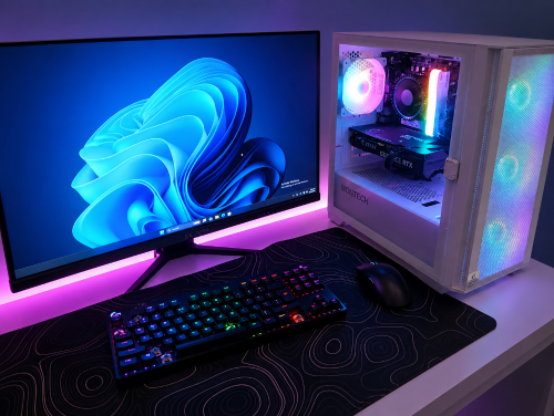powerful gaming setup
