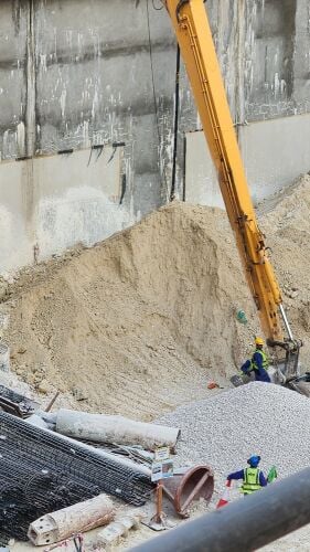 Free Excavated material