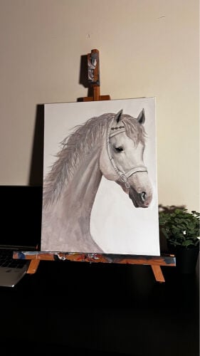 Arabic Horse Painting