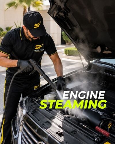 car engine deep cleaning and wash