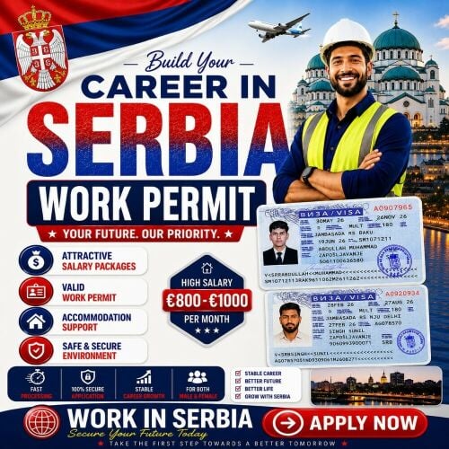 Work Permits for serbia Available