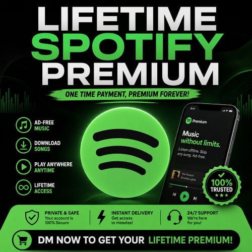 life time spotify premium subscript