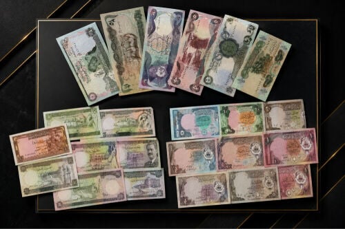مجموعات العملات العربية الورقية