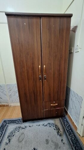 Two-door wardrobe made of excellent