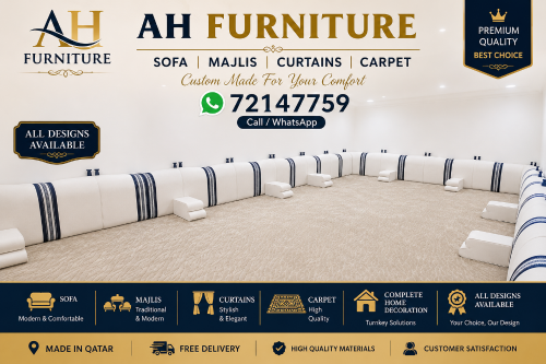 AH FURNITURE Sofa | Majlis making