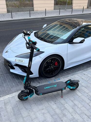 dual motor electric scooter