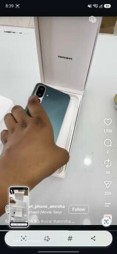 Brandnew Smsng f56 edge 8+8/128