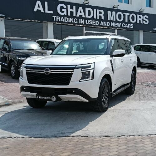 نيسان باترول ال ايه 2025 ابيض