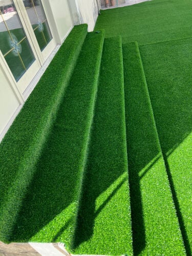 artificial green grass carpet 