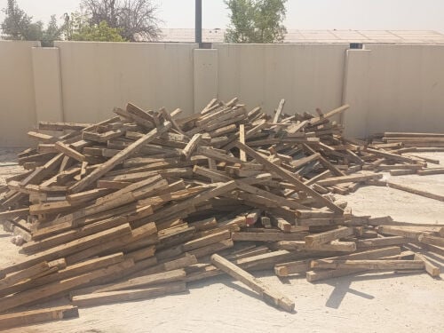 Used White wood 
