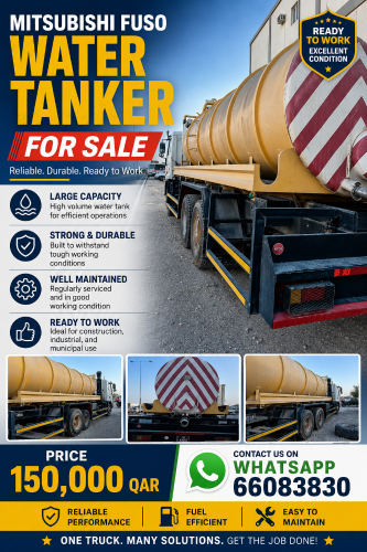 Mitsubishi Fuso Water Tanker