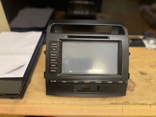 Media player for Landcruiser 
