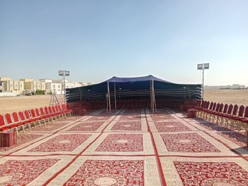 تركيب طاولات و كراسي خيم عزاء
