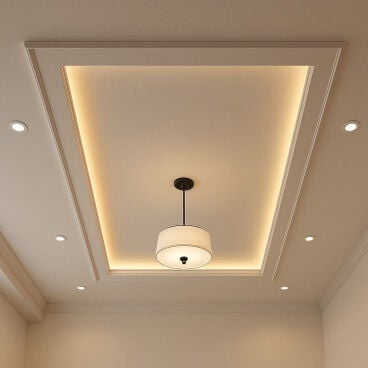 paint Gypsum floor decor