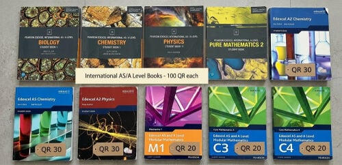 Used Edexcel AS/A Level Books 