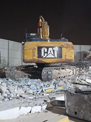 Excavation, demolition, or any kind