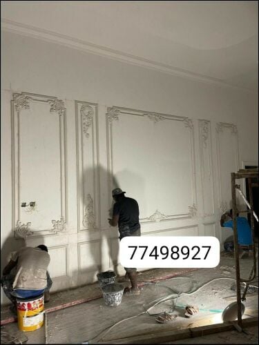 Decorations work gypsum any desig