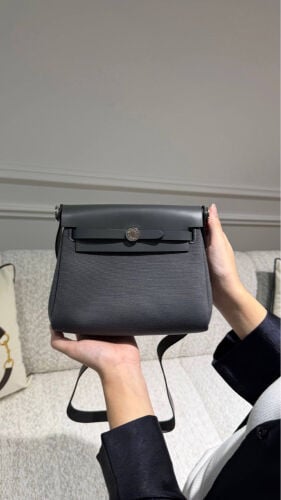 HMS Herbag Zip 20 Brown Silver 