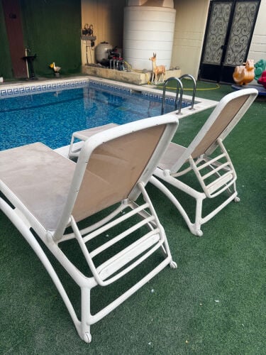 Outdoor Pool Sun Loungers